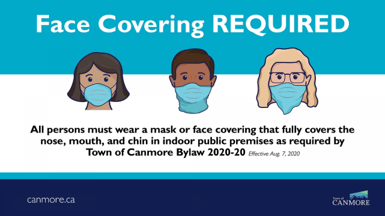 COVID-19: Mandatory masks in Canmore, Alta., starting Friday at noon - image