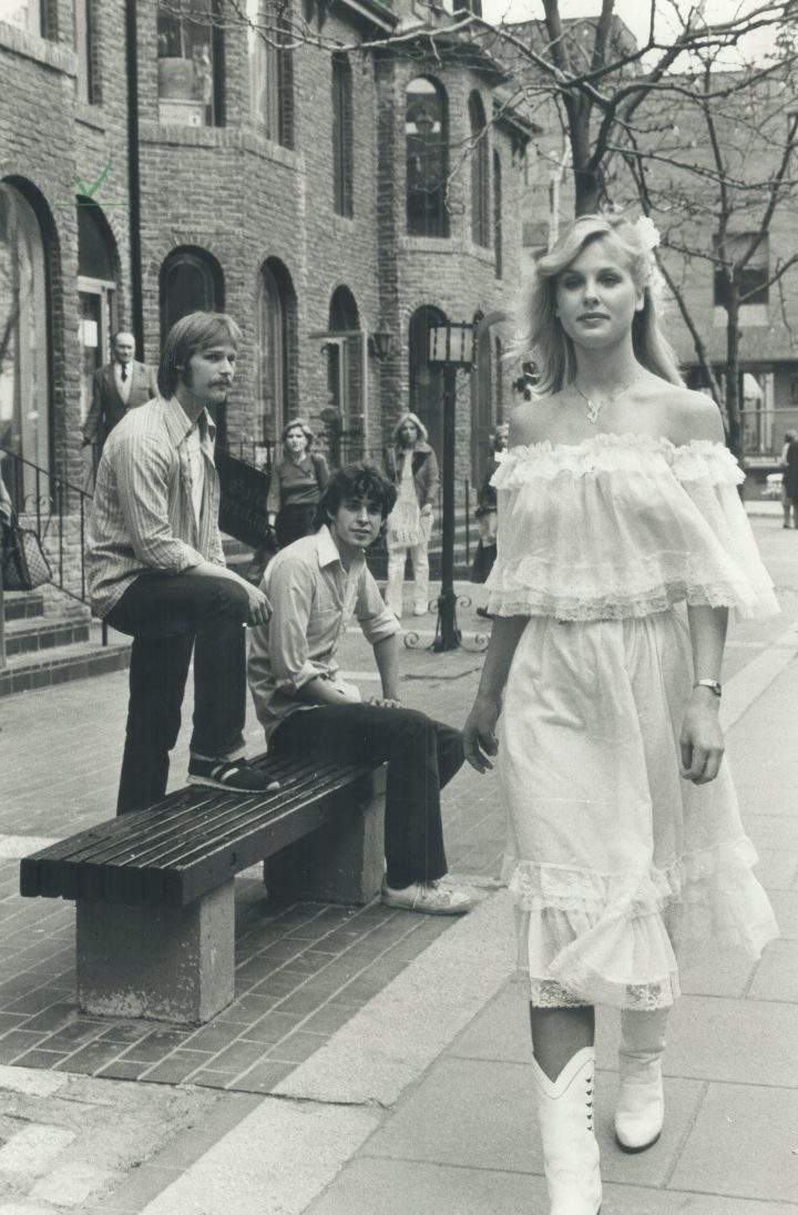 Dorothy Stratten in Toronto, 1980. (Photo by Boris Spremo/Toronto Star via Getty Images)