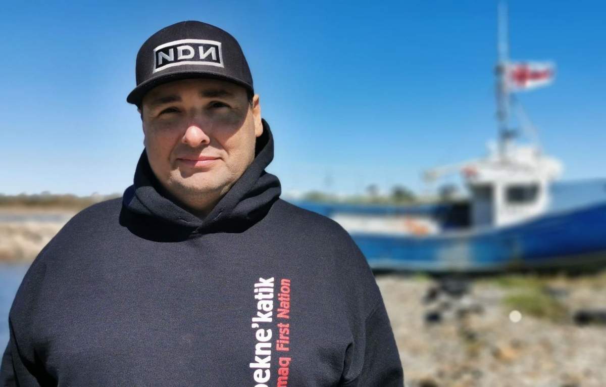 Sipekne’katik First Nation Chief Mike Sack speaks with Global News on Sept. 20, 2020.