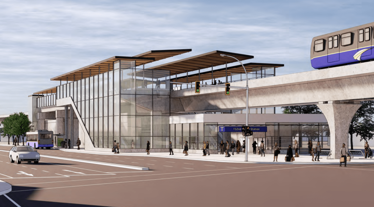 An artist’s rendering of the proposed 152nd Street Station.