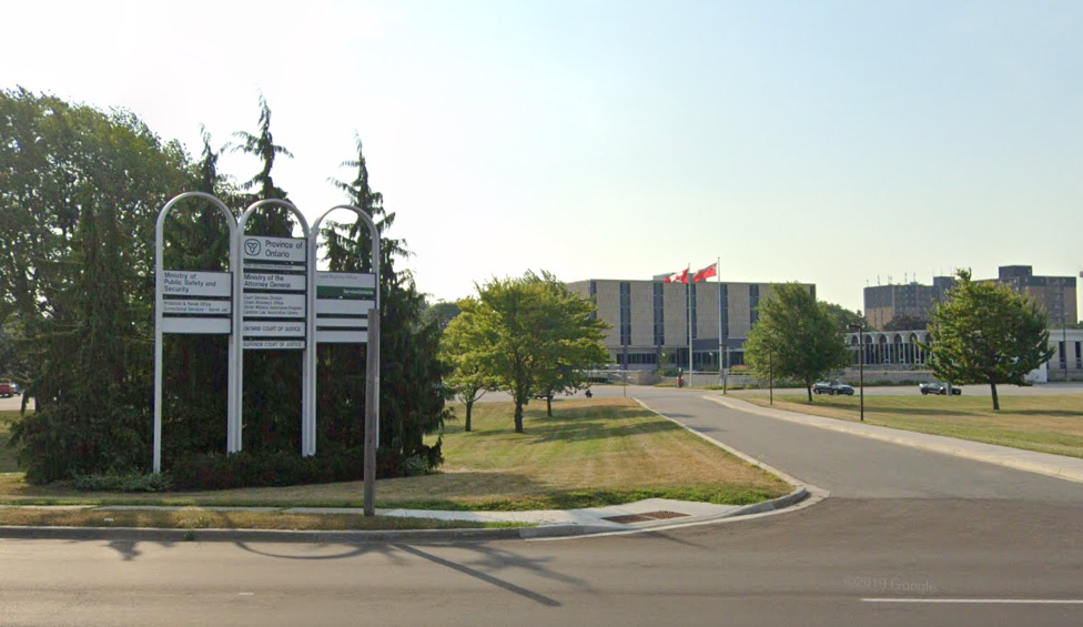 The Ontario Court of Justice in Sarnia, Ont.