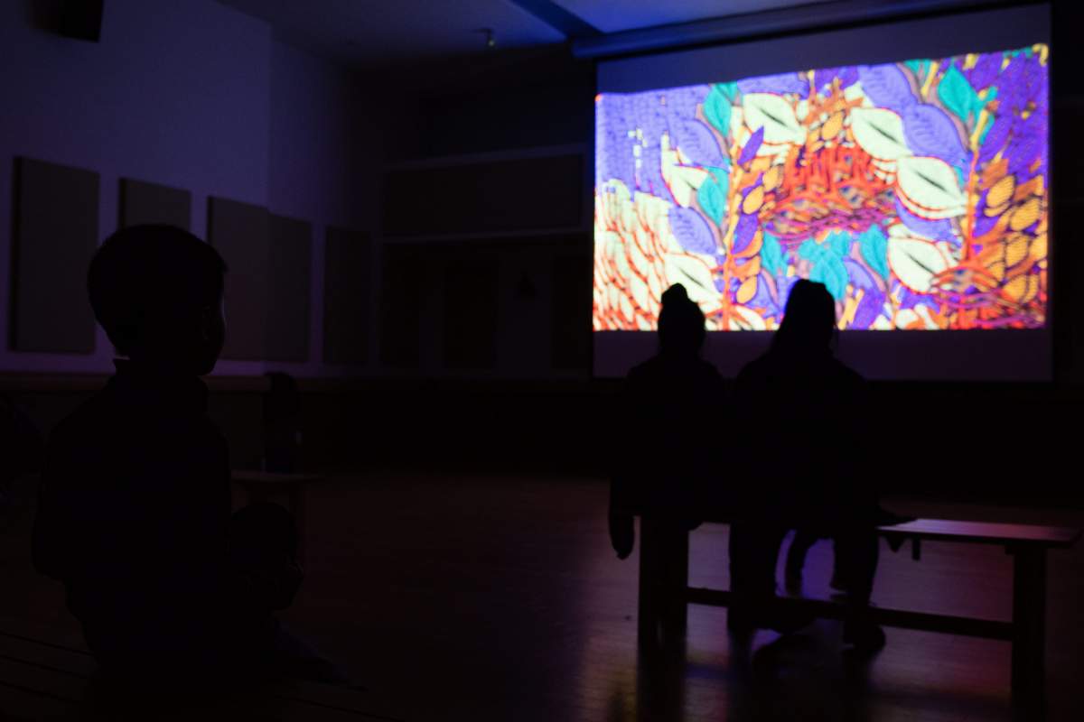 COLour Odyssey Vol. II by Yaw Tony on display at the Ontario Science Centre during the 2018 Nuit Blanche Toronto on Saturday, September 29, 2018. 