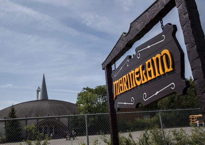 Marineland is shown in Niagara Falls, Ont., Monday, August 14, 2017.