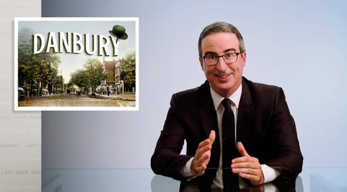 This video frame grab shows John Oliver from his "Last Week Tonight with John Oliver" program on HBO, Sunday, Aug. 30, 2020. 