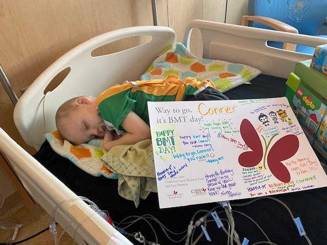 Four-year-old Conner Finn is recovering in a Minneapolis hospital after a bone marrow transplant to treat a rare disease known as ALD.