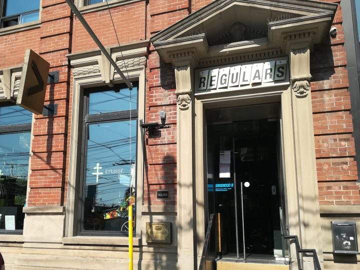 The Regulars Bar on King Street.