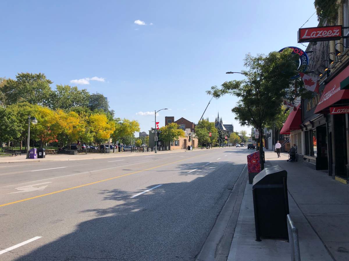 A hotbed for downtown business, London's Richmond Row has become significantly quieter amid the COVID-19 pandemic.