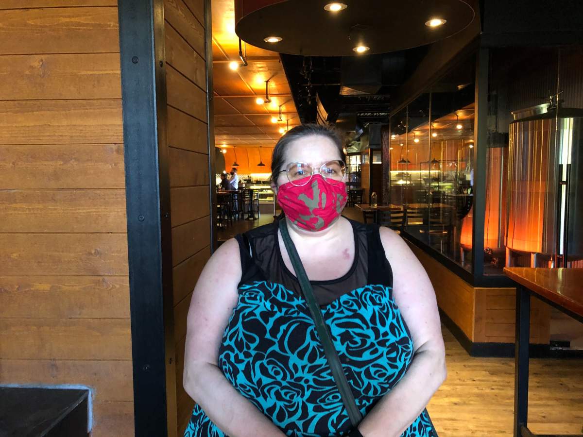 Dr. Josephine Pepe of Old North Optometry says her business has been only able to see half as many patients as usual due to current health guidelines.