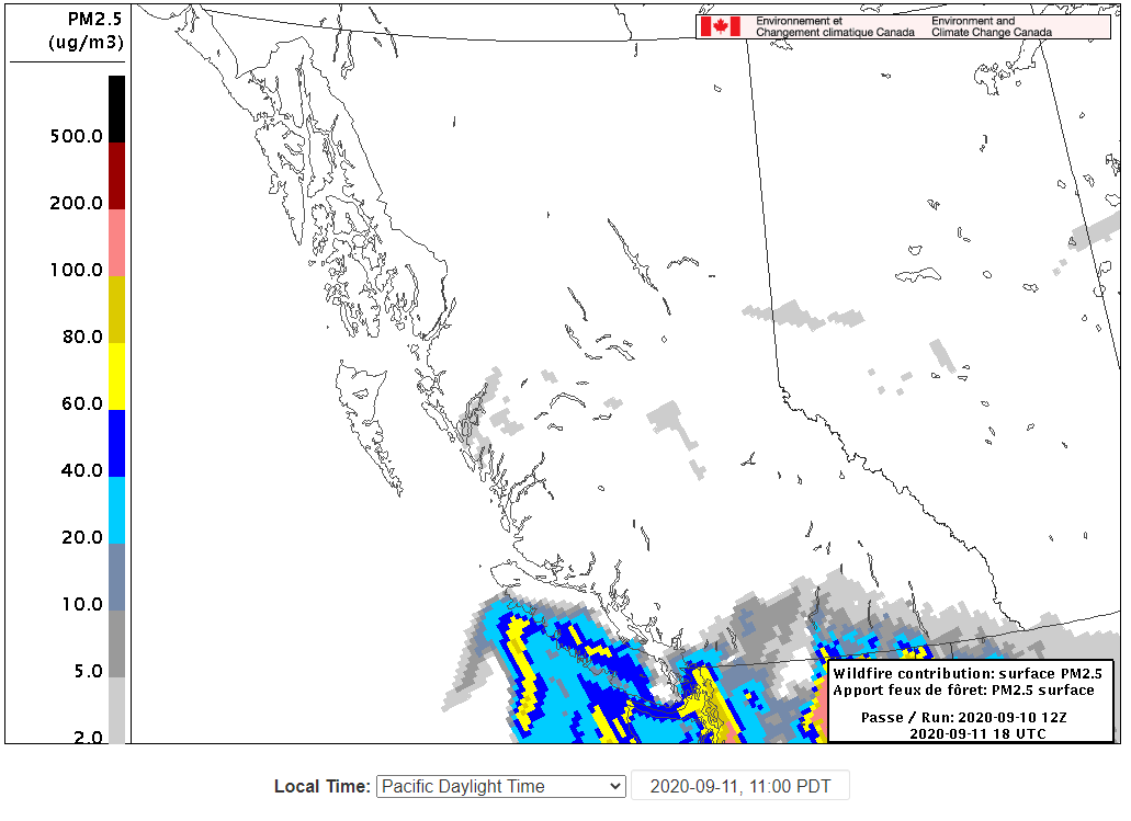 Smoke is expected to linger in the Okanagan on Friday.