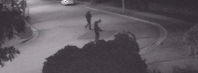 Police are releasing a video clip and a picture of two people who were in the area at the time of incident.