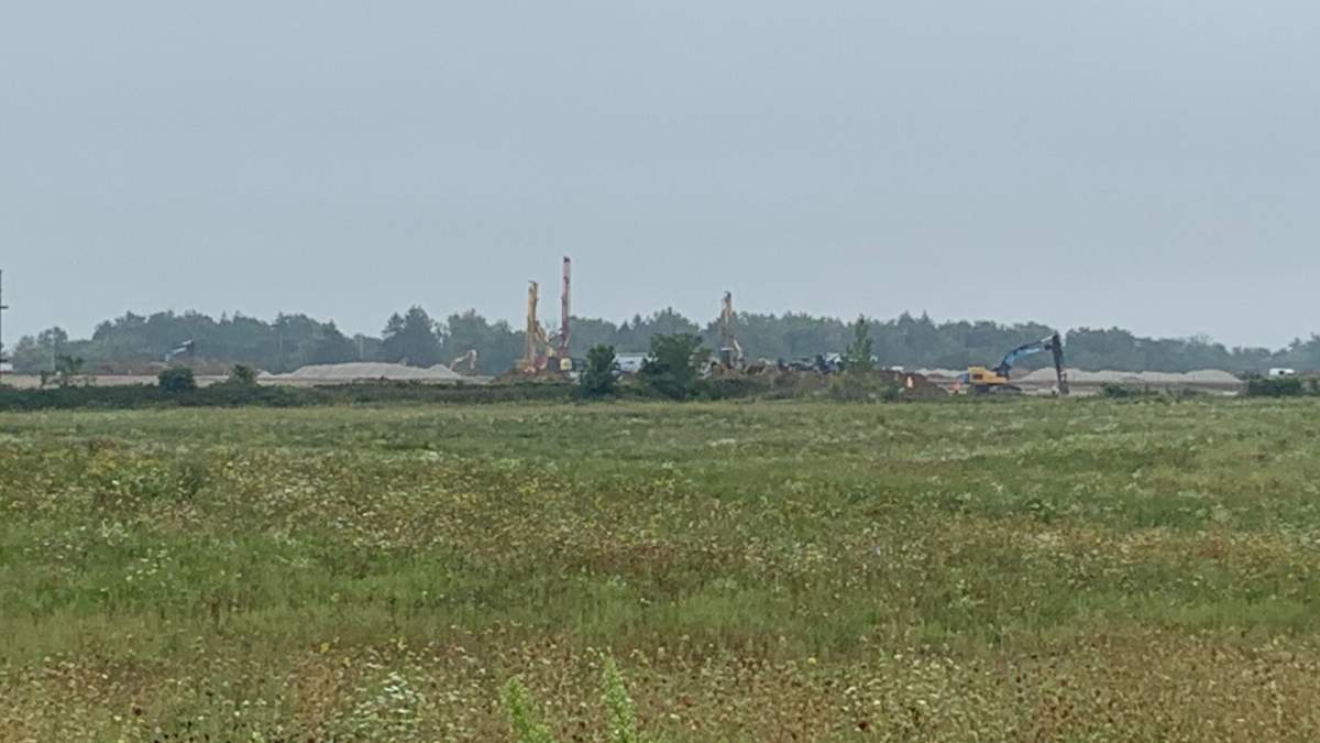 Eighty acres of land, purchased by developer Panattoni, is at the centre of a private transaction with Amazon for a parcel of property just off of Upper James Street and Dickenson Road.