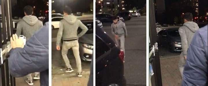 Toronto police are searching for a man who allegedly assaulted another man in North York.
