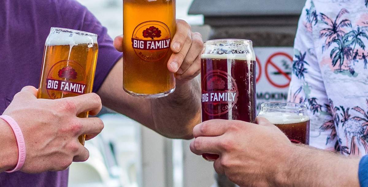 Big Family Brewing Company opened its biergarten in Sarnia, Ont. on Aug. 20, 2020.