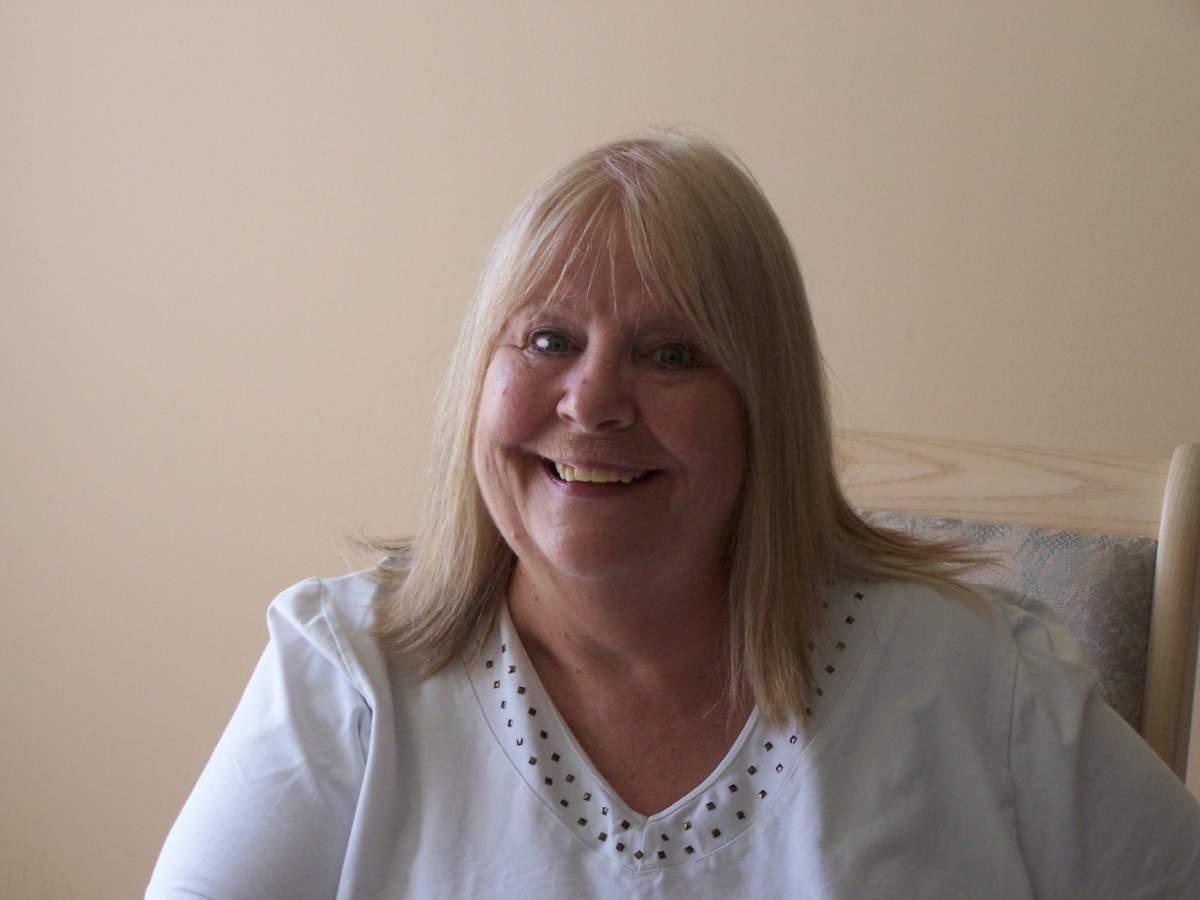 Joan Kantor pictured smiling several years back. Politakis said her mother was remembered for her smile and laugh.