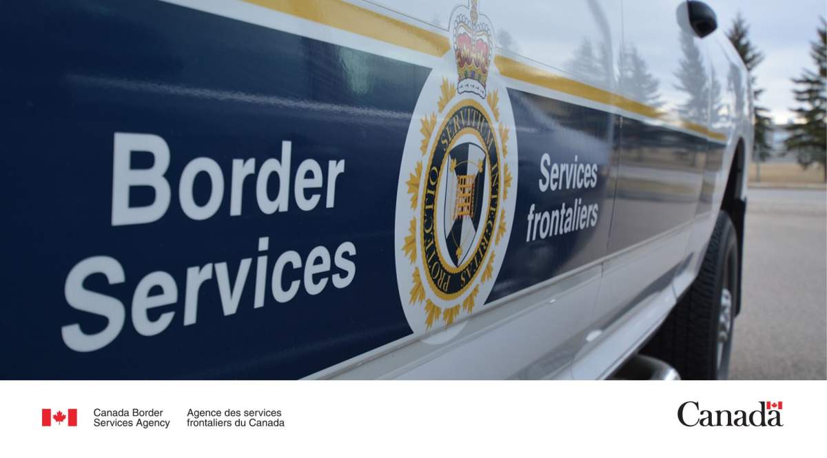CBSA says the U.S. boat was spotted off the coast of Vancouver Island on Aug. 31.