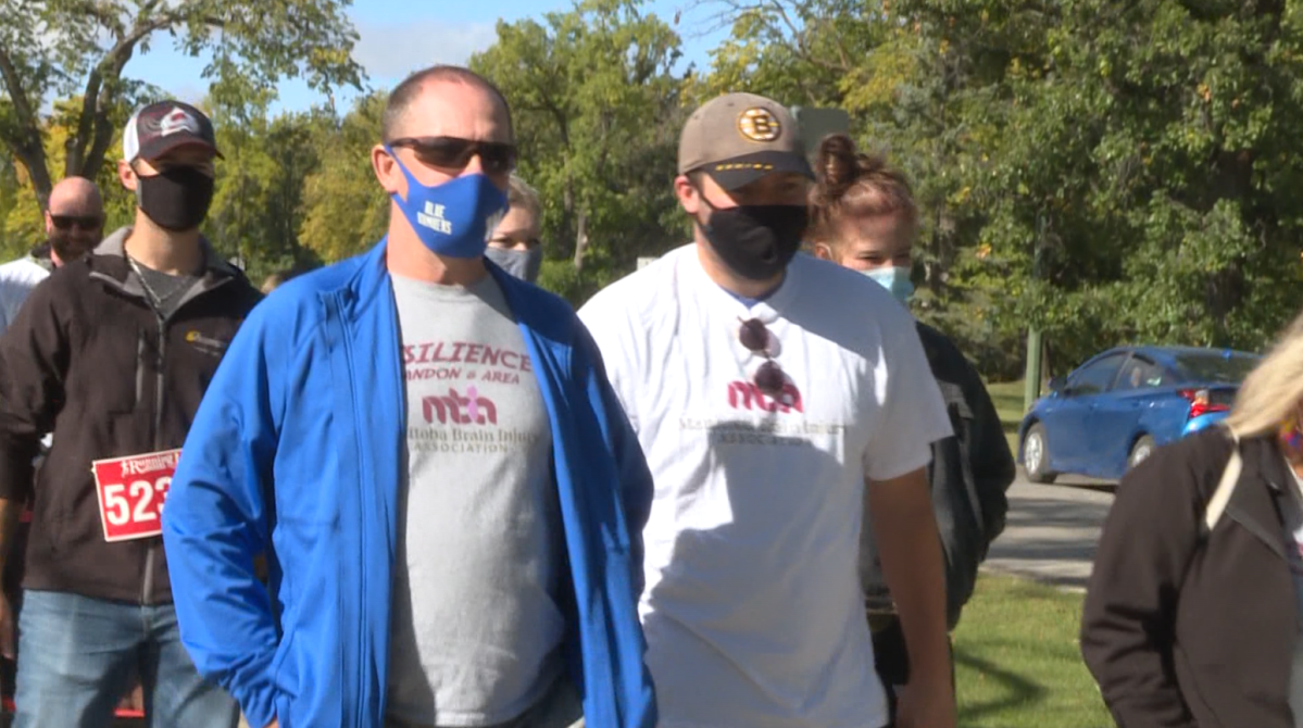 Kevin Tuthill, participating in this year’s Winnipeg event after his home chapter Brandon event was cancelled due to the pandemic.
