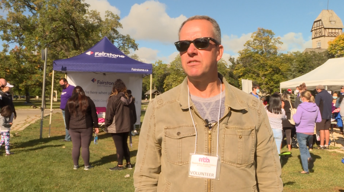 Troy Pauls, a board member for the Manitoba Brain Injury Association.