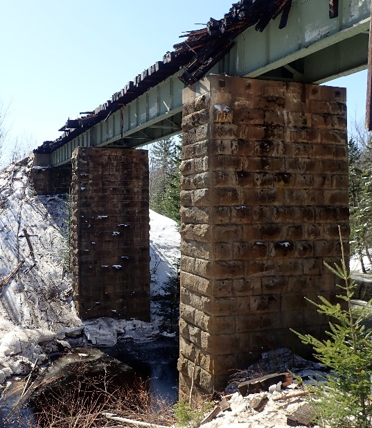 The April 2019 Coal Branch derailment damaged a rail bridge located just after the Lakeville Road crossing.