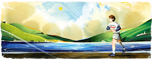 Google Doodle honours Terry Fox, on anniversary of first run - image