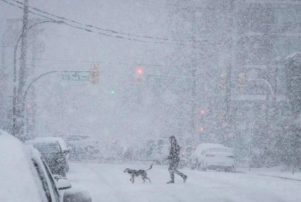 Snow in Vancouver