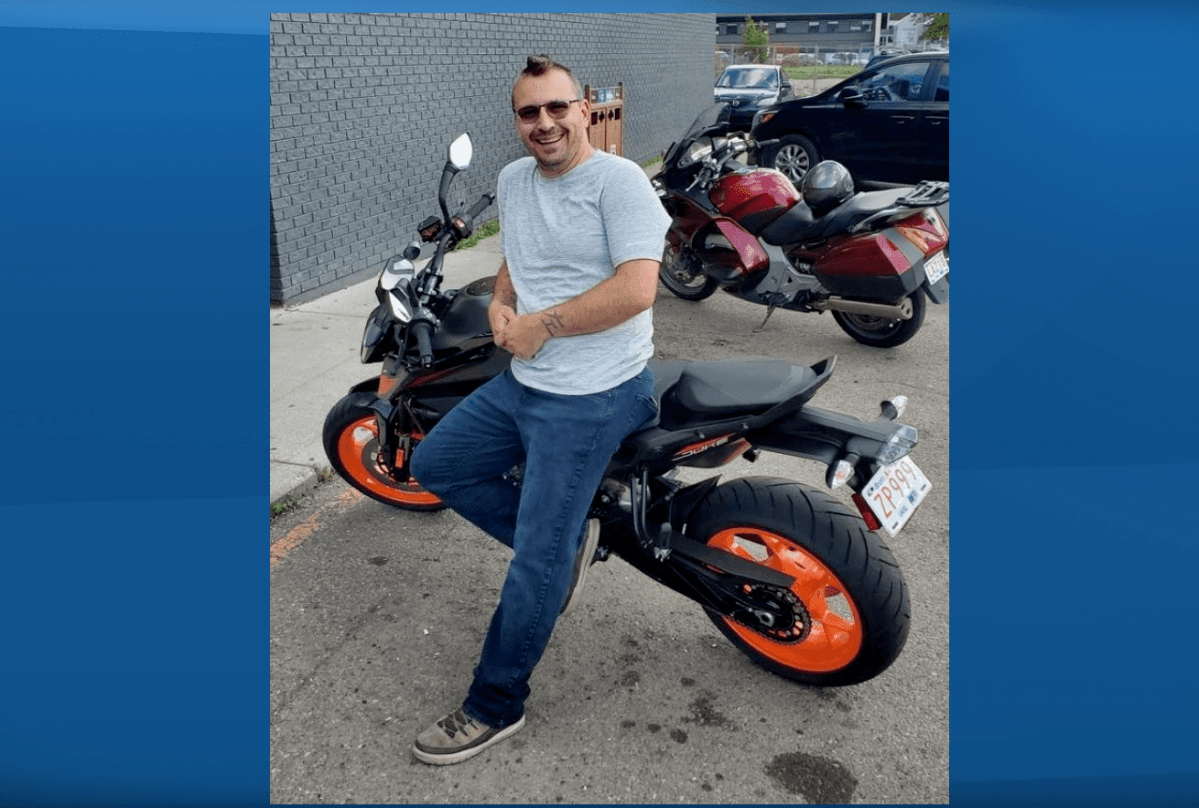 Darcy Evans died in a motorcycle crash on Groat Road in Edmonton at the end of August.