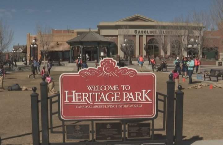 Calgary’s Heritage Park on April 6, 2019.