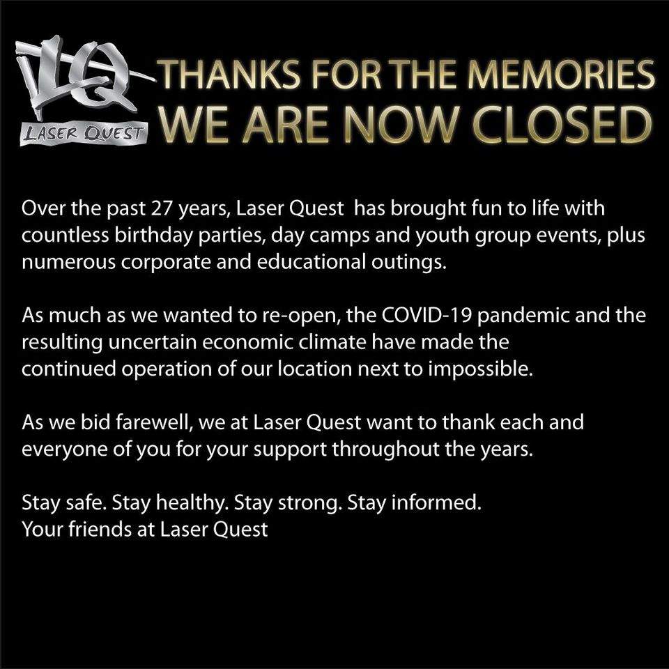 The message posted on the business’ Facebook page on Monday.