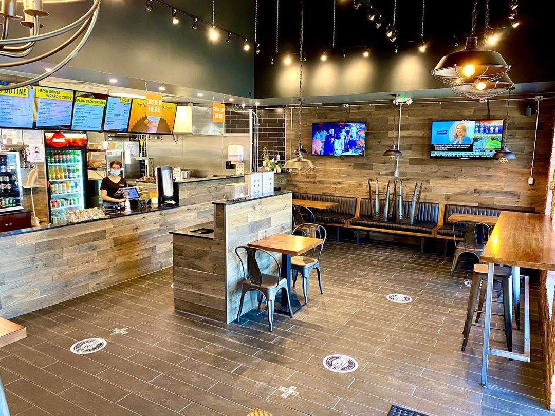 An interior shot of Meltwich Food Co. in Waterloo.