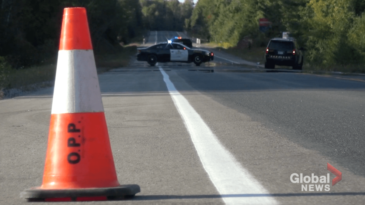 A motorcyclist was airlifted to a Toronto-area hospital following a crash on Highway 28 in North Kawartha Township on Sunday.