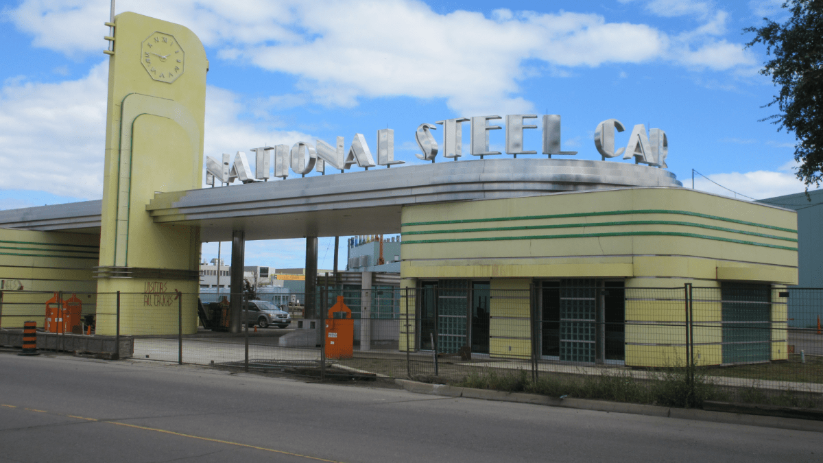 Paramedics say a man was found without vital signs following an accident at National Steel Car in Hamilton on Wednesday afternoon.