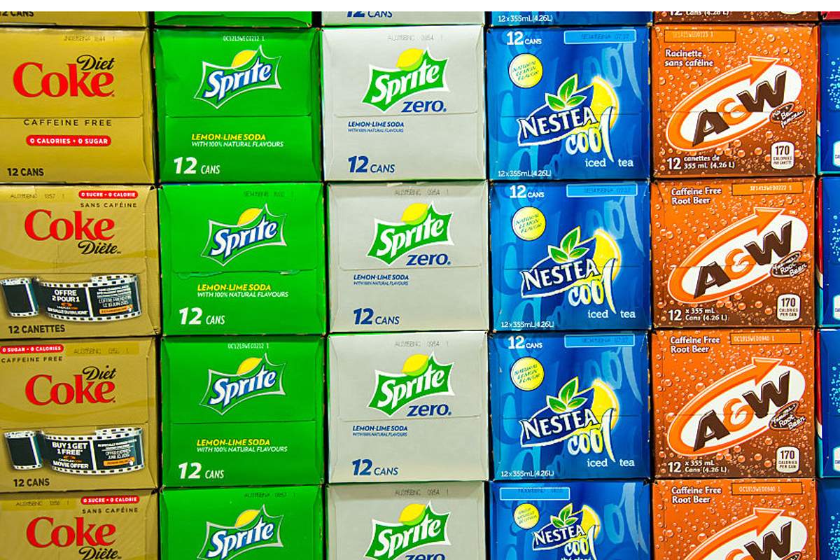 Why are Canadians having trouble locating their favourite brand of soda pop in a can?.