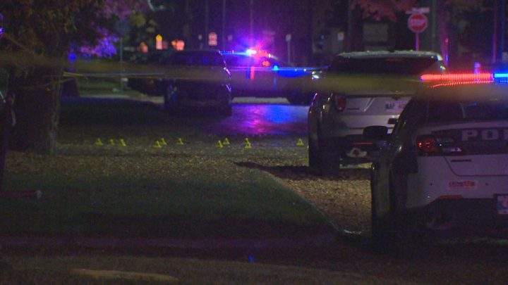 A photo of the crash scene near Salter Street and Boyd Avenue.