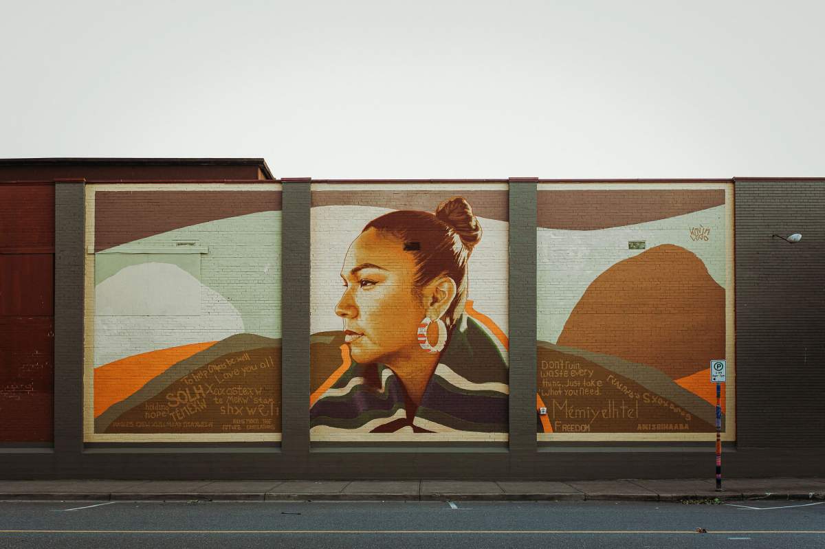 One of the murals. Credit: Claudia Wyler Photography