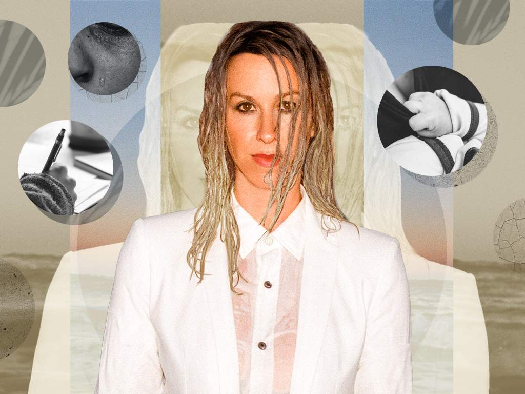 Photo courtesy of Alanis Morissette, art by Laura Whelan