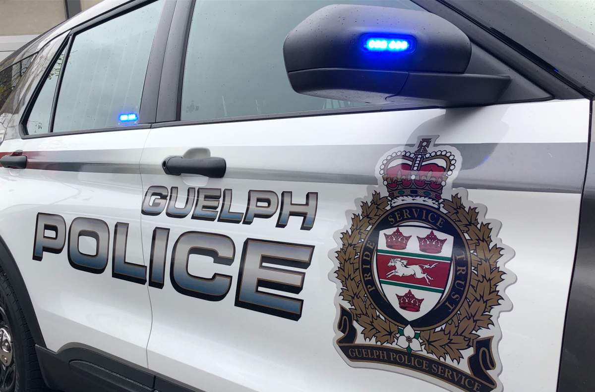 Guelph police vehicle