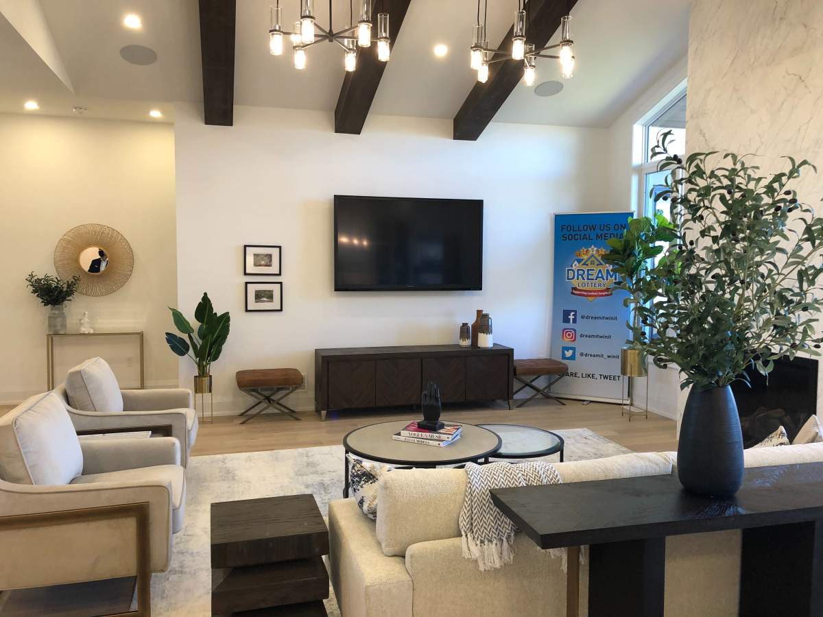 One of the grand prize options is this dream home at 20 Edgeview Cres. inKilworth, Ont.