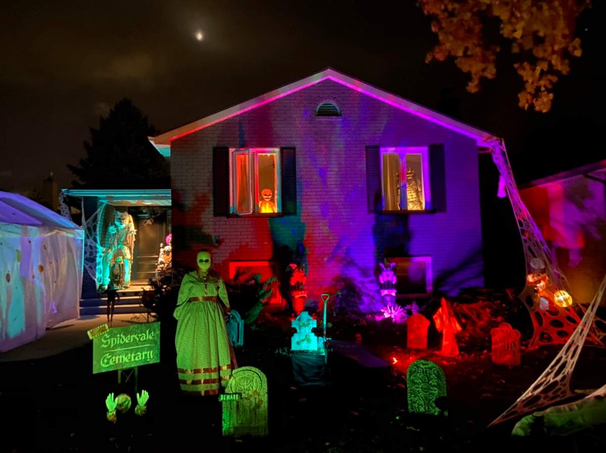 This home at 16 Blanchard Crescent is among those featured in the 2020 Halloween Map for London and area.