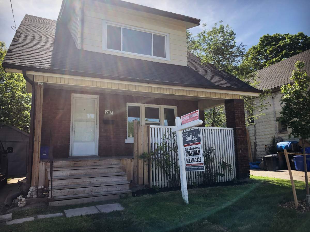 Kathleen Bunt’s new home in east London.