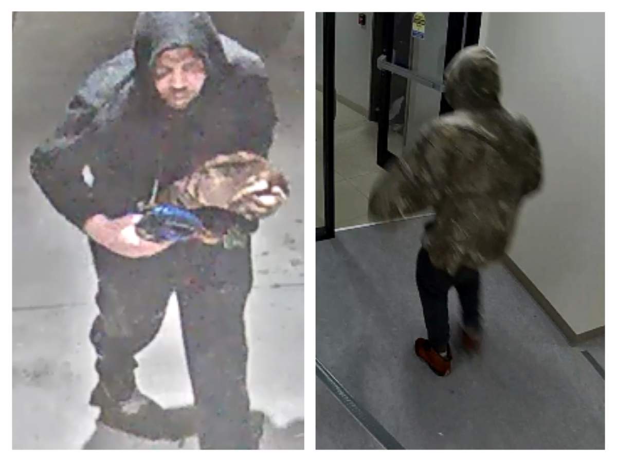 Police in Lindsay are seeking two suspects in a recent residential break and enter.