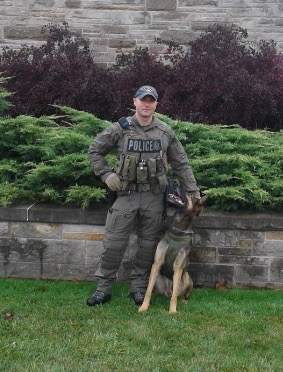 Countable Milan Matovski and Max, Essex County OPP