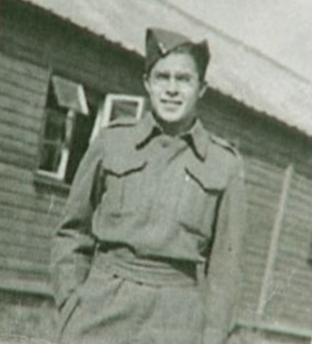 Murray Whetung of Curve Lake First Nation served during the Second World War.