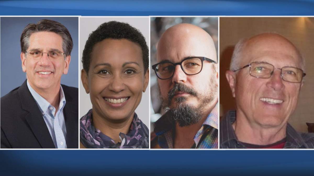 Dan Ashton (Liberal), Toni Boot (NDP), Keith MacIntyre (Libertarian) and Ted Shumaker (Greens) are seeking the Penticton seat in the Oct. 24 provincial election. 