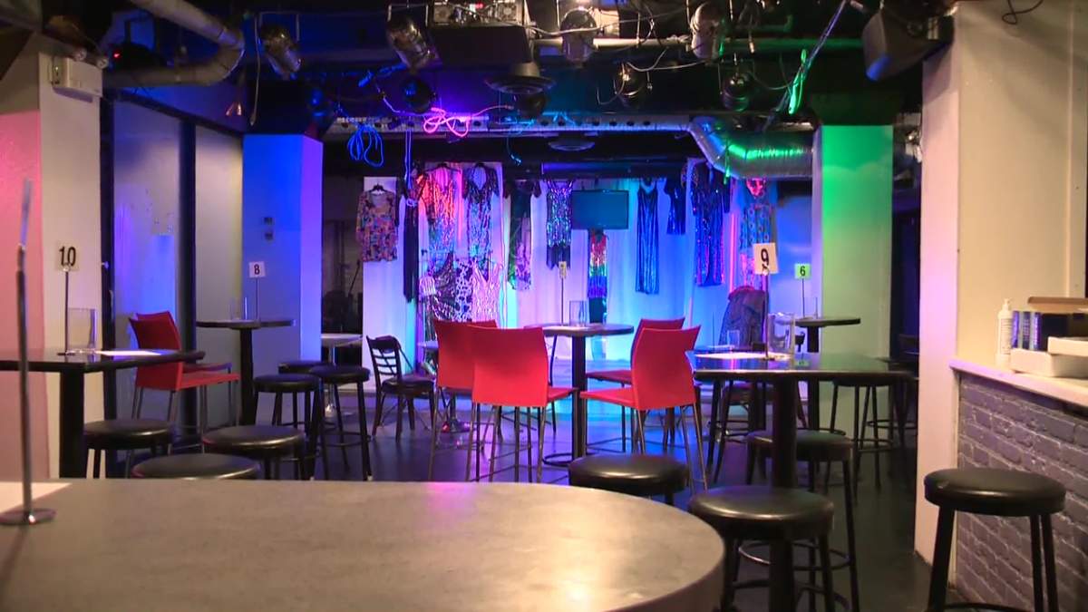 Evolution Wonderlounge, Edmonton’s only gay bar, recently reopened at 10220 103 St. under COVID-19 guidelines.