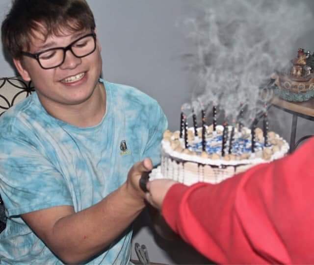 Branden Pettit in an undated photo shared online by his family.