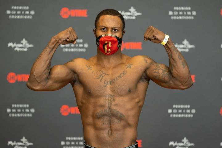 Nova Scotian boxer Custio Clayton fought Kazakhstani boxer Sergey Lipinets in his U.S. debut on Saturday night. 