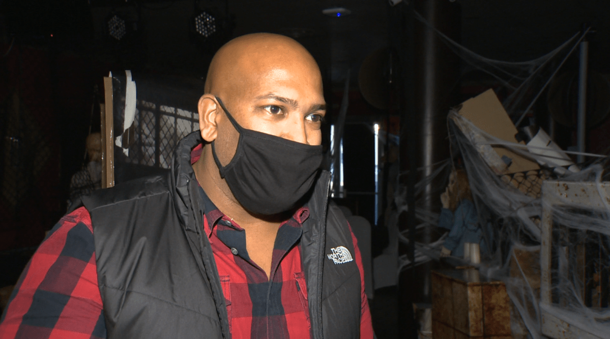Ravi Ramberran, the owner of the Four Crowns Restaurant on McPhillips street.