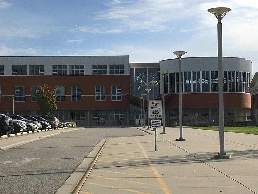 The school district said the students reported the incident to administration officials, which prompted the lockdown.
