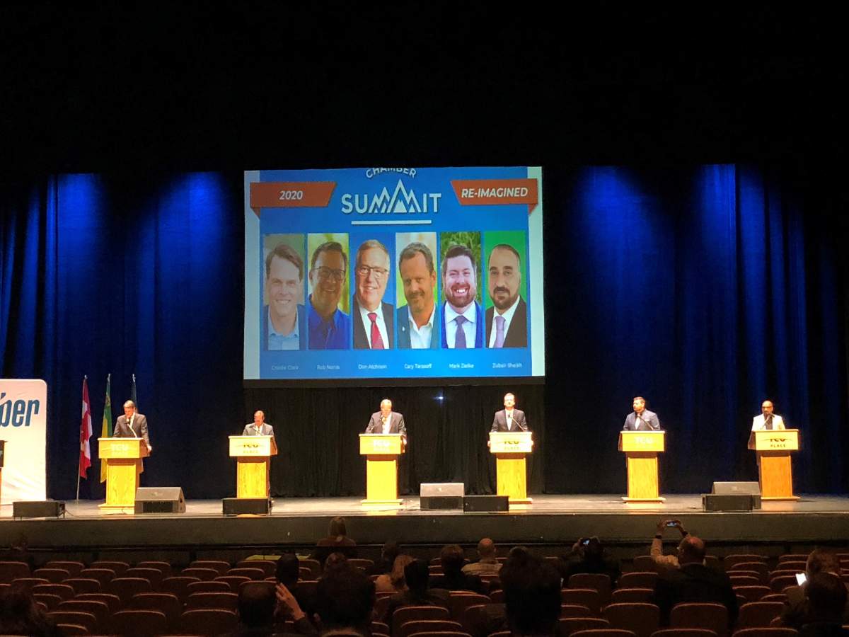 The incumbent, a former mayor and a former provincial cabinet minister are three of the six candidates running for mayor of Saskatoon.