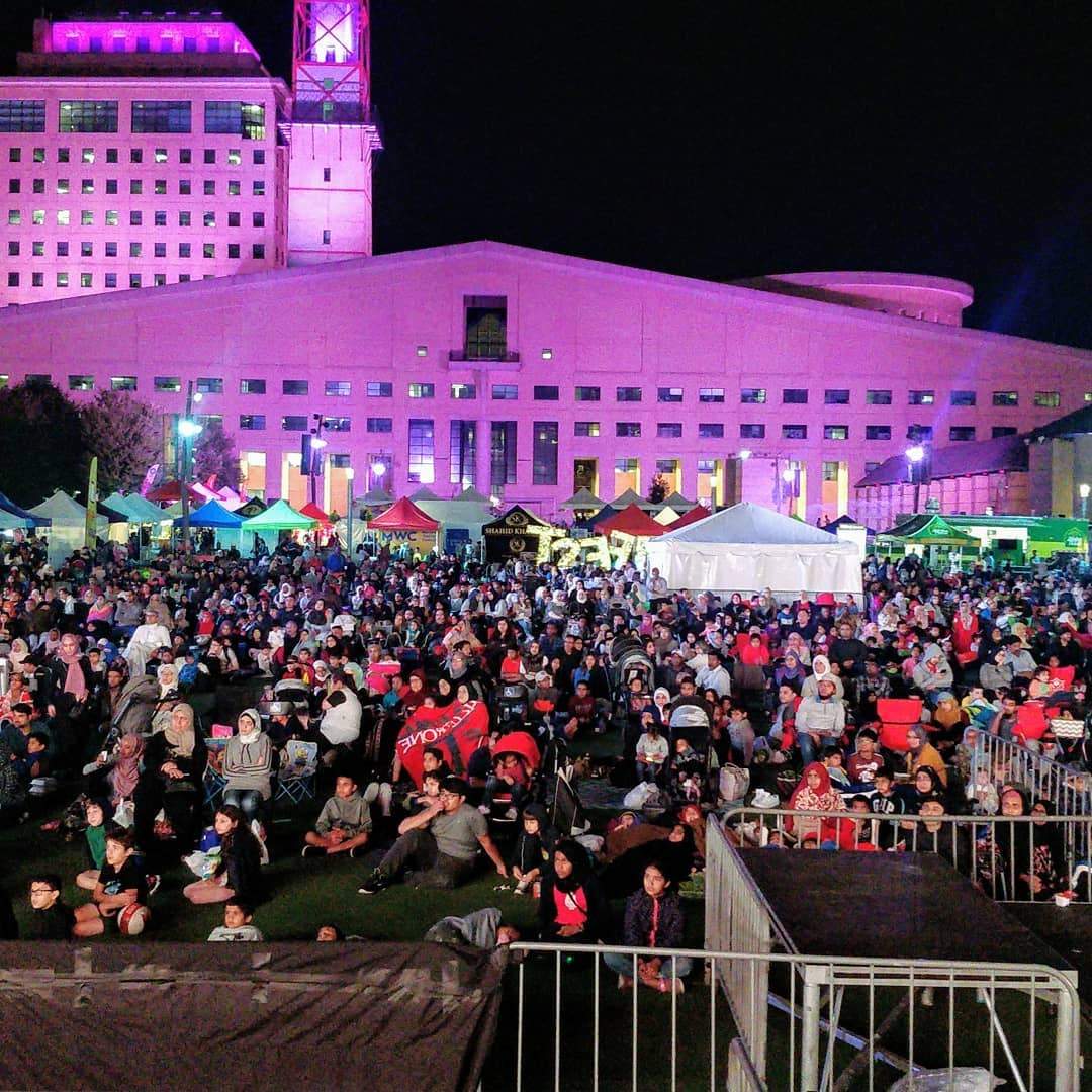 The crowd at the 2019 edition of MuslimFest in Mississauga, Ont., in August 2019.