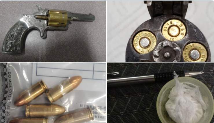 Waterloo Regional Police seized weapons and drugs while raiding homes in Kitchener and Cambridge on Wednesday.